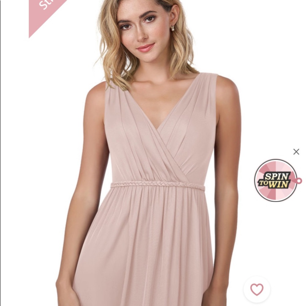 Dusty Rose Azazie Bridesmaid dress Tanicia